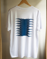 Screenprinted T-Shirt - 100% Organic Cotton (Blue)