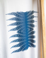 Screenprinted T-Shirt - 100% Organic Cotton (Blue)